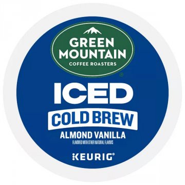 Green Mountain - Almond Vanilla Iced Cold Brew K-cups 20ct