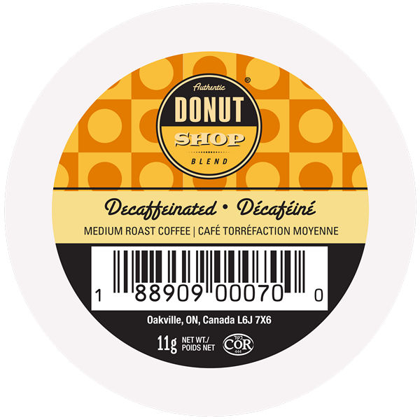 Donut shop coffee outlet decaf