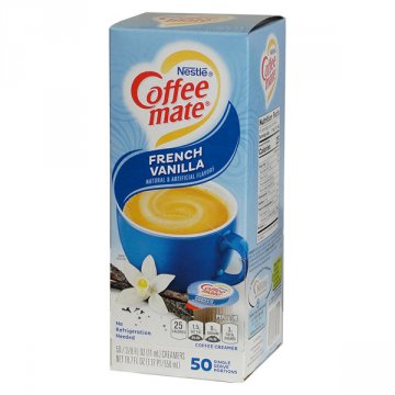 Coffee-Mate French Vanilla Coffee Creamers - 50ct
