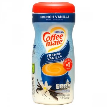 Coffee-Mate French Vanilla Powdered Coffee Cream Canister - 15oz