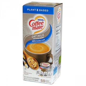 Coffee-Mate Oat Milk Vanilla Coffee Creamers - 50ct