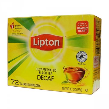 Lipton Decaffeinated Tea - 72ct