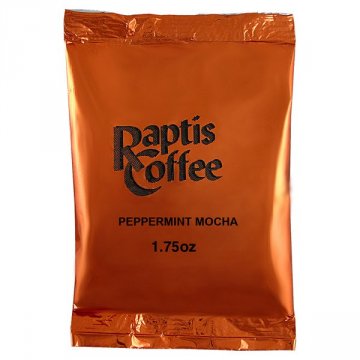 Raptis Peppermint Mocha Flavored Coffee Packets