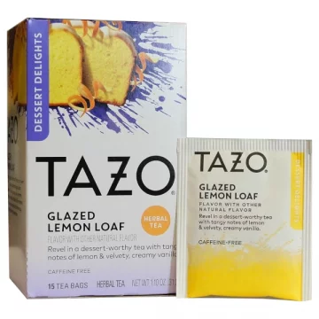 Tazo Glazed Lemon Loaf Herbal Tea 15ct