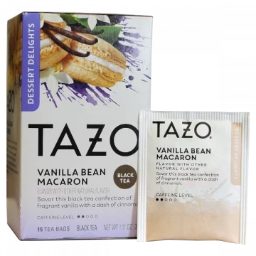 Tazo Vanilla Bean Macaron Tea 15ct