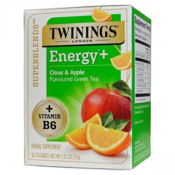 Twinings Superblends Energy+ Citrus & Apple Green Tea