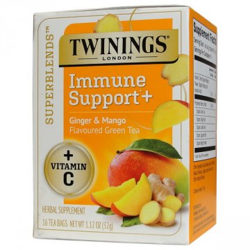 Twinings Superblends Immune Support+ Ginger & Mango Green Tea