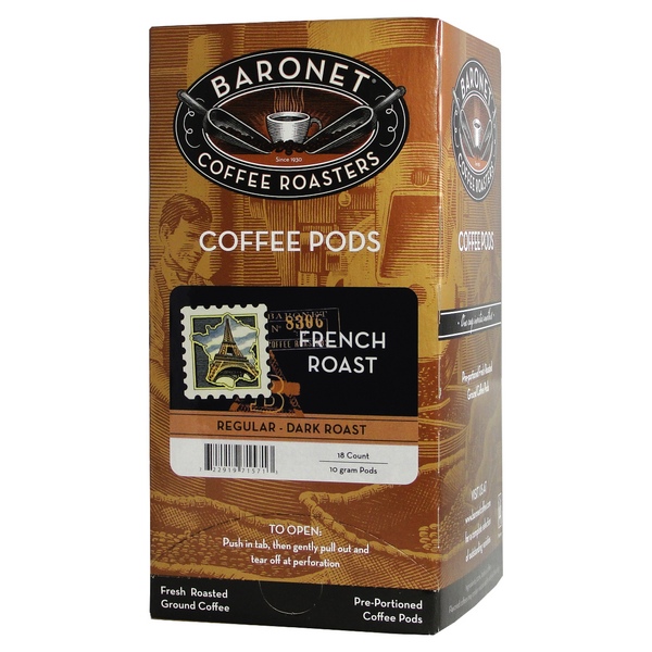 French Roast Coffee Pods 18ct