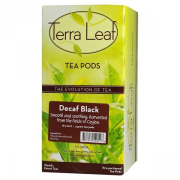 Terra Leaf Decaf Black Tea Pods 18ct