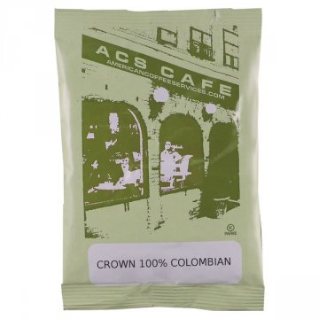Crown 100% Colombian Coffee, 2oz bags - 42ct