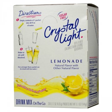 Crystal Light On The Go - Lemonade -30ct