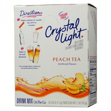 Crystal Light On The Go - Peach Tea -30ct