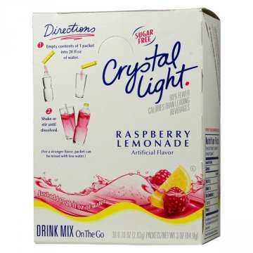 Crystal Light On The Go - Raspberry Lemonade -30ct
