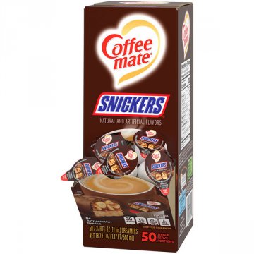 Coffee-Mate Snickers Coffee Creamers - 50ct