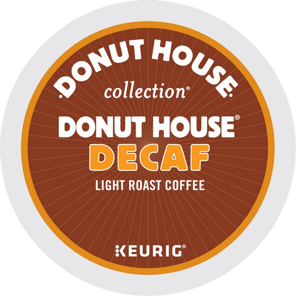 Donut House | Decaf Light Roast K-Cups | 24ct