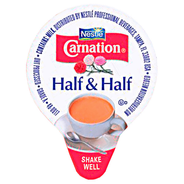 Carnation Half Half Cream Cups 180ct Coffee House Express