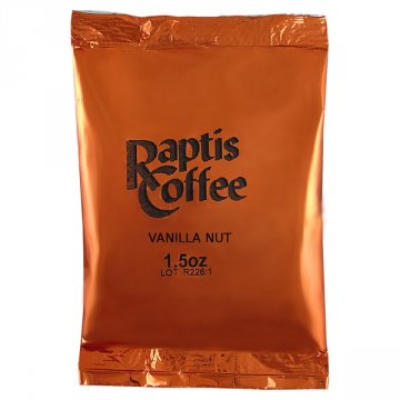 Raptis Vanilla Nut Flavored Coffee Packets