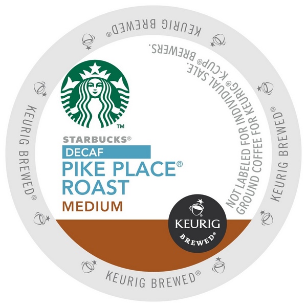 starbucks caffe verona decaf k cups