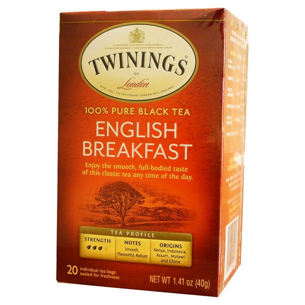 Twinings of London Classics English Breakfast Black Tea Bags - 20 ct box