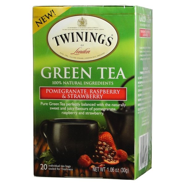 Coffee House Express: Twinings Pomegranate Raspberry Strawberry Green Tea